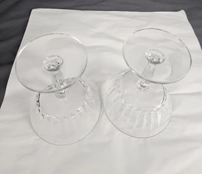 Mikasa Crystal Wimbledon Set of 2 Champagne Sherbert Glasses - Thumbnail 4