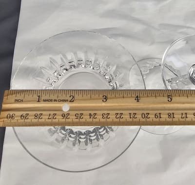 Mikasa Crystal Wimbledon Set of 2 Champagne Sherbert Glasses - Thumbnail 5