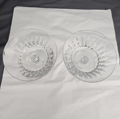 Mikasa Crystal Wimbledon Set of 2 Champagne Sherbert Glasses - Thumbnail 3