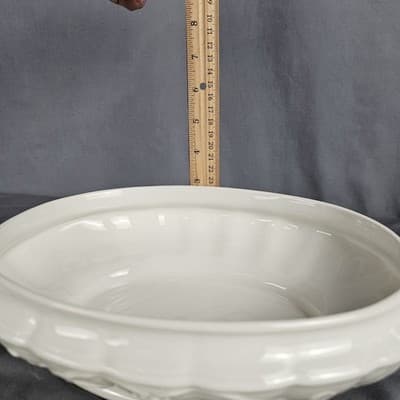 IronStone Red Cliff Covered Vegetable Dish Tureen Grape Vines Oval USA - Thumbnail 13