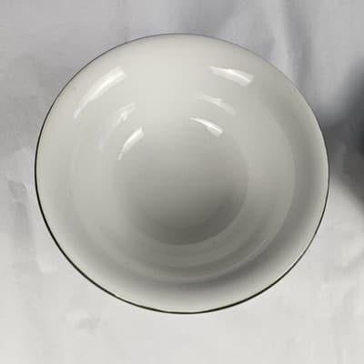 HALL Pottery Vintage 434 Ceramic Round Baking Dish & 392 Bowl Avocado green - Thumbnail 4