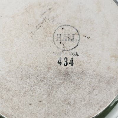HALL Pottery Vintage 434 Ceramic Round Baking Dish & 392 Bowl Avocado green - Thumbnail 9