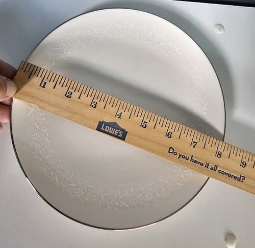 Noritake Ivory China Lorelei Floral 8" Salad Plate - Thumbnail 4