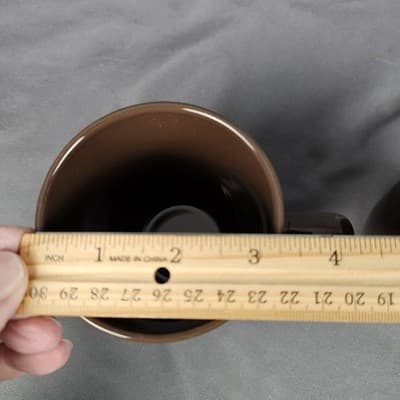 Set Of 2 Corelle Coffee Mug Chocolate Brown Stoneware Tea Cocoa Cup Mug - Thumbnail 8