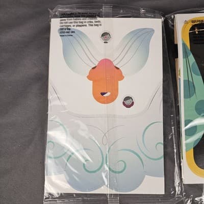 Wendy's Kids Meal Toy CREATE YOUR SECRET IDENTITY "PIRATE" & "Wizard" New Sealed - Thumbnail 5