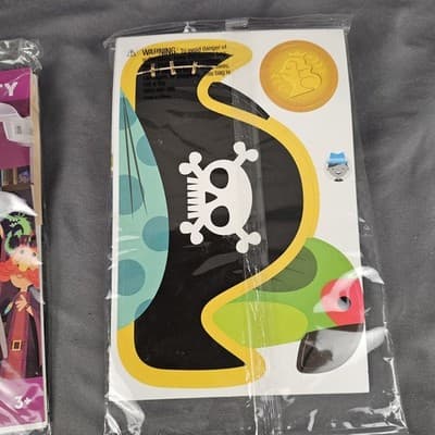 Wendy's Kids Meal Toy CREATE YOUR SECRET IDENTITY "PIRATE" & "Wizard" New Sealed - Thumbnail 4