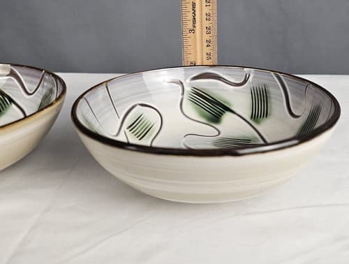 Ucagco Japan Rice Soup Cereal Bowls Vintage MCM Mid Century 5.75"x2", 2 piece - Thumbnail 7