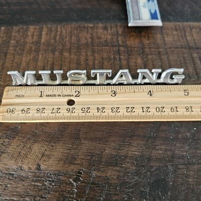 Ford Mustang Emblem Horse and "Mustang" Emblem - Thumbnail 6