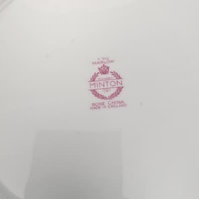 Minton Marlow Bone China Dinner Plate 10.5" Dia Set of 4 Read Description - Thumbnail 6