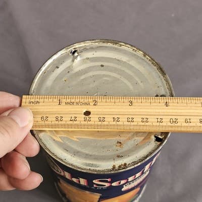 Old South Orange Juice 46oz Tin Can OJ Unsweetened - Thumbnail 8