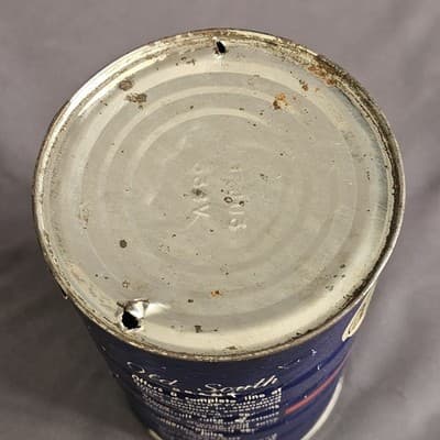 Old South Orange Juice 46oz Tin Can OJ Unsweetened - Thumbnail 5