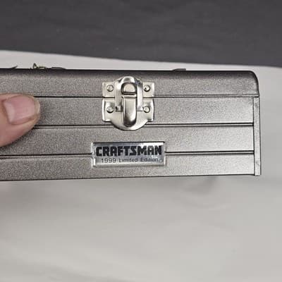 1999 Craftsman Toolbox Christmas Miniature Tool Box 5.5" Long - Thumbnail 3