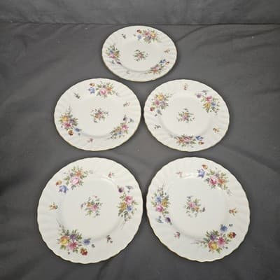 Minton Marlow Bone China Bread Plates 6.25 Dia Set of 5 England - Thumbnail 5