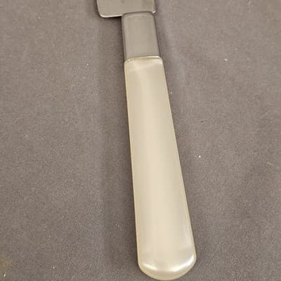 Stainless Steel Bread Cake Knife Alabaster Look Handle Serving Utensil - Thumbnail 2