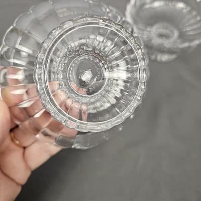 Odyssey by Mikasa Clear Panel Ribbed Design Set of 4 Dessert Bowls - Thumbnail 7