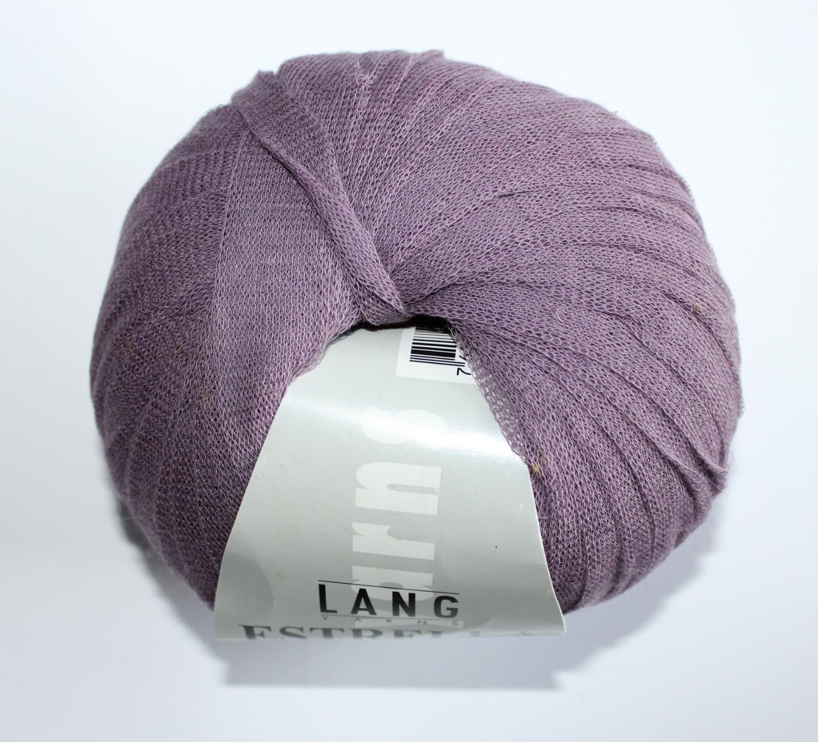 SALE Lang Estrella Yarn 100% Cotton Plum 50g 60m - Thumbnail 2
