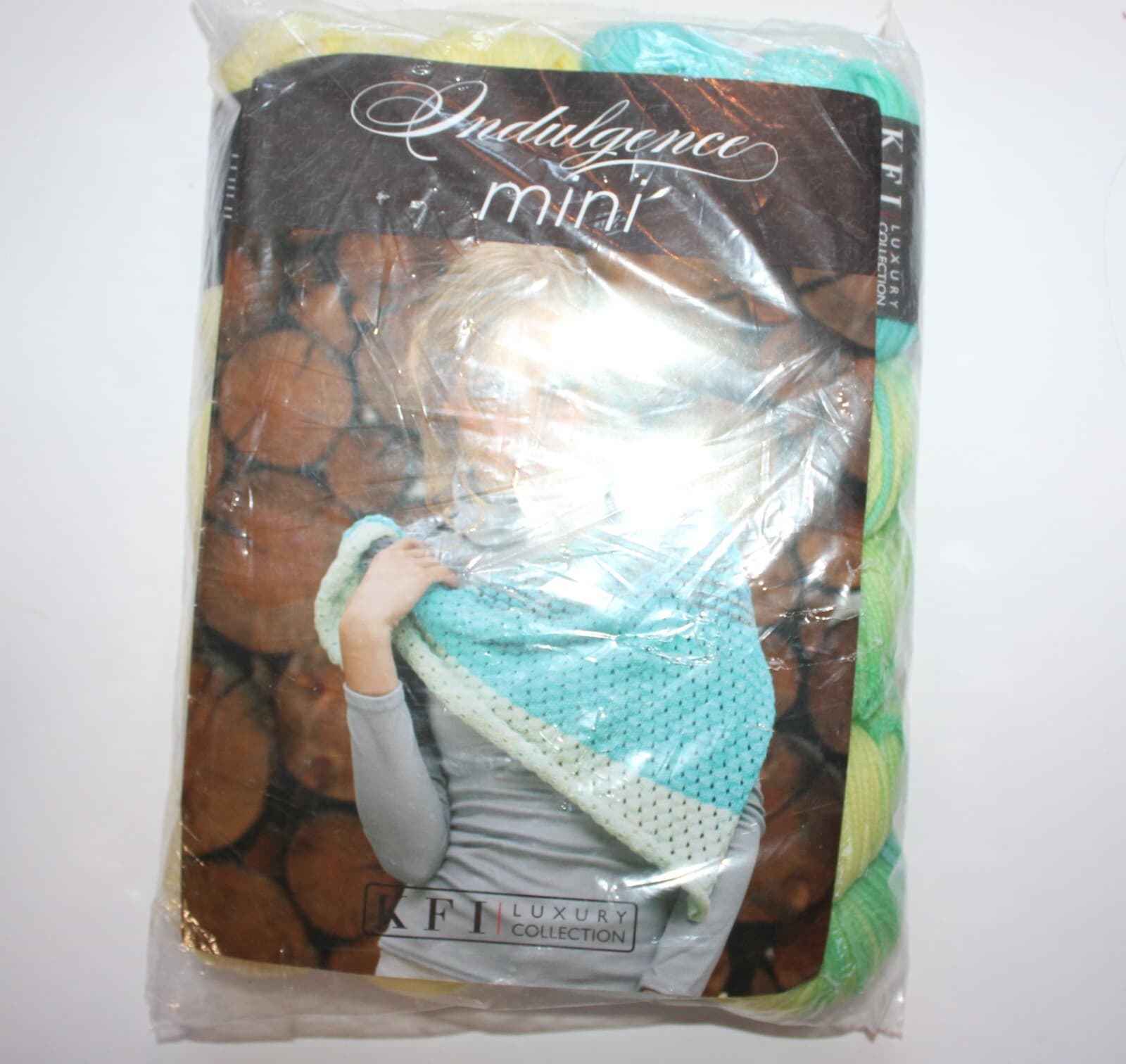 Yarn KFI Indulgence Mini K-INM-06 100% Superwash Wool Riverside Sun Asstt 4 col - Thumbnail 2