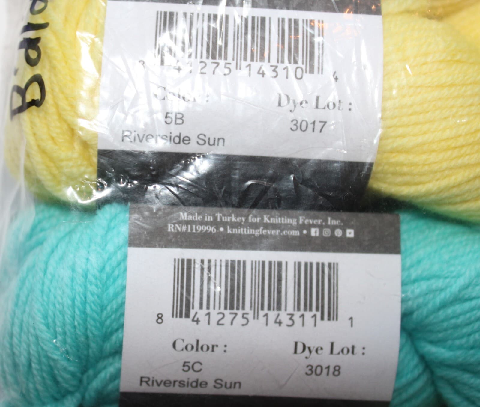 Yarn KFI Indulgence Mini K-INM-06 100% Superwash Wool Riverside Sun Asstt 4 col - Thumbnail 4