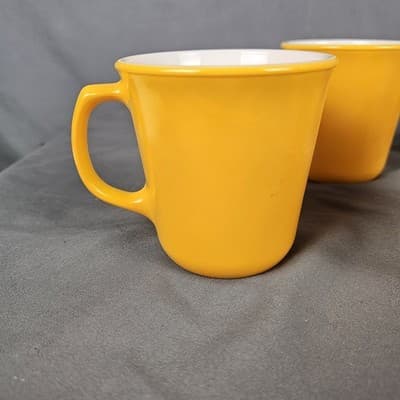 Pyrex - Sunflower Gold - 4 Count Coffee Cups - Thumbnail 6