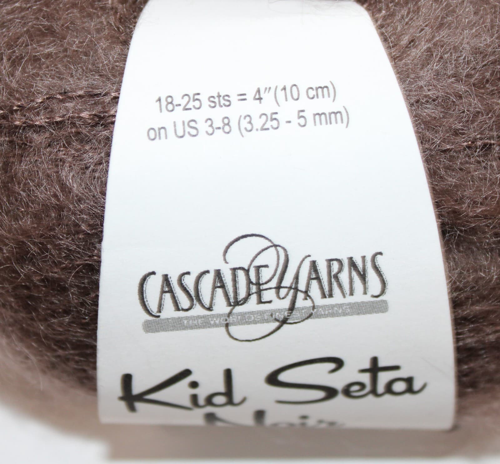 SALE Cascade Farms Kid Seta Noir 60% Super Kid Mohair 22% Silk Light Brown - Thumbnail 2