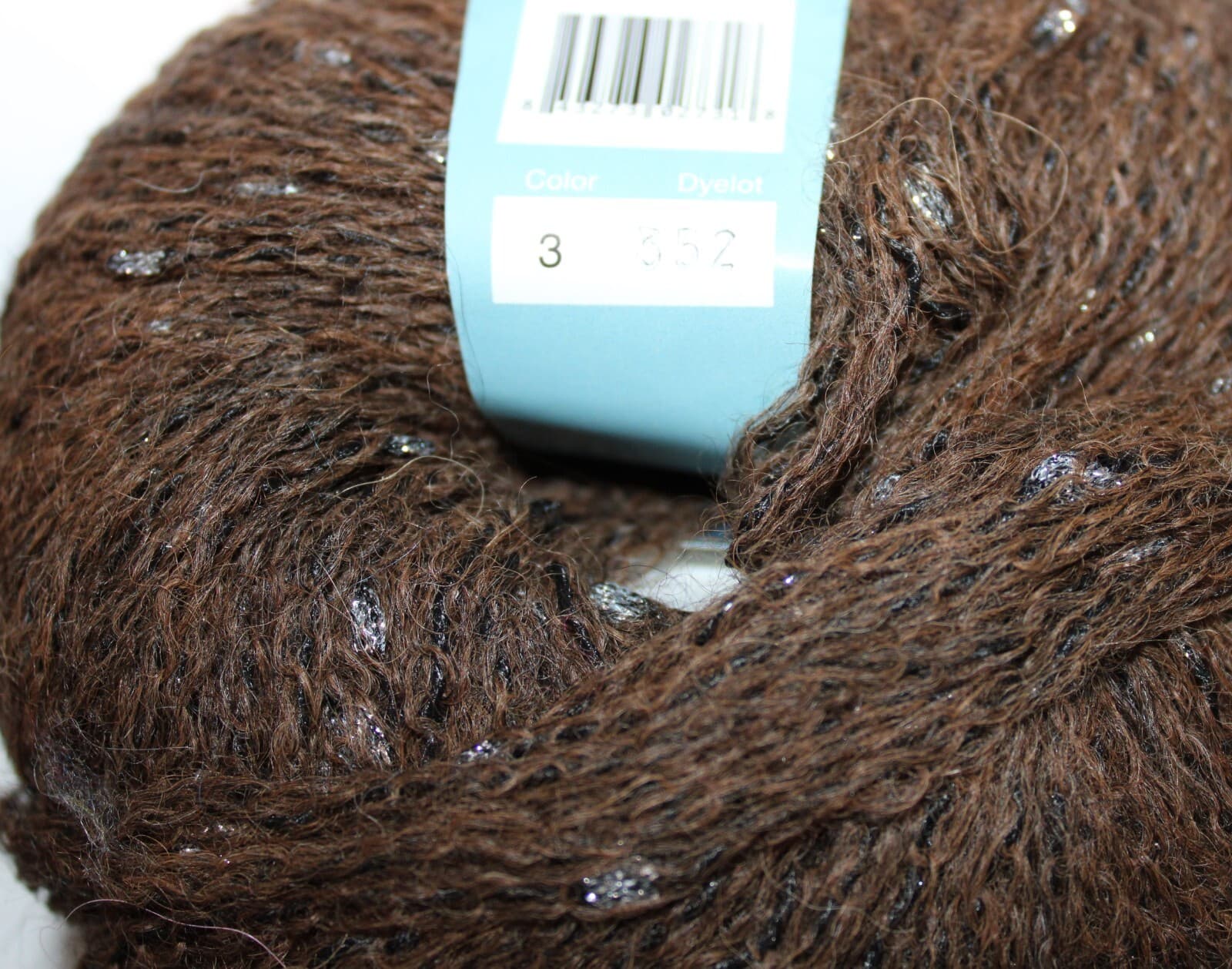 SALE Plymouth Yarns Juli 63% Alpaca 32% Nylon 5% Polyester 50gr 101yd Brown - Thumbnail 4