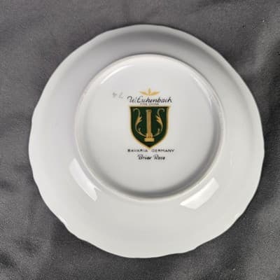 Briar Rose 5" Fruit Bowls Eschenbach Barvaria Germany Set of 2 Dessert - Thumbnail 3