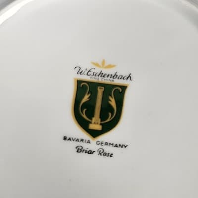 Briar Rose 7.5" Salad Plate Eschenbach Barvaria Germany Set of 2 - Thumbnail 5