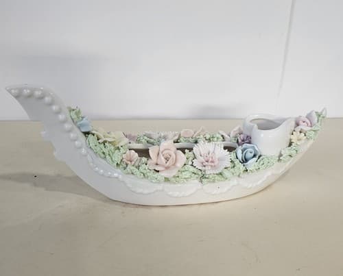 Ardelt Porcelain Flower Gondora Lipstick Holder Candle holder Fine Quality - Thumbnail 4
