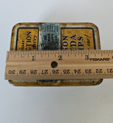 Vintage Edison Mazda Lamps Old Automotive Light Bulb Tin GE 1930s - Thumbnail 9