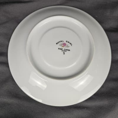 Royal Swirl by Fine China Of Japan Footed Cup & Saucer Set Of 2 Tea Coffee - Thumbnail 7