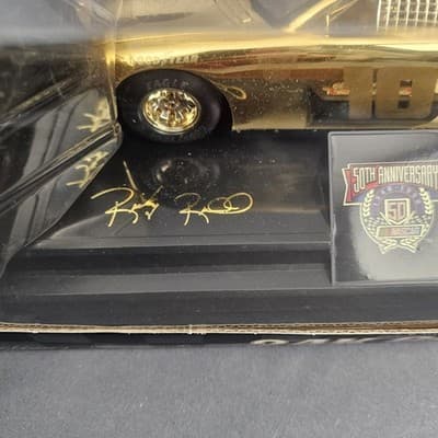 Racing Champions Nascar #10 24K Gold Plated 50th Anniversary Diecast Car 1:24 - Thumbnail 6