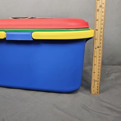 Eagle Craftstor Craft Sewing Tote Storage System Organizer Picnic Basket - Thumbnail 14