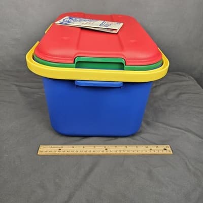 Eagle Craftstor Craft Sewing Tote Storage System Organizer Picnic Basket - Thumbnail 15