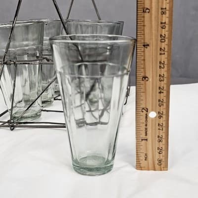 Chai Tea Glasses w Wire Carrier - Thumbnail 17