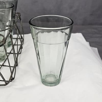 Chai Tea Glasses w Wire Carrier - Thumbnail 16