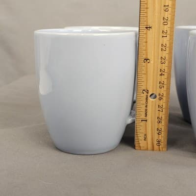 ​Corelle Stoneware Periwinkle Blue Coffee Mugs Set of 4 Tea Cups - Thumbnail 7