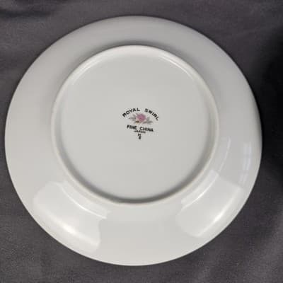 Royal Swirl 6.25" Plates by Fine China Of Japan Set Of 4 Dessert - Thumbnail 3