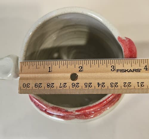 Santa Handmade Mug Face Christmas Coffee Tea Large Pottery - Thumbnail 7