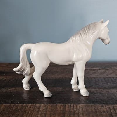 Small Horse Pony Figurines Lot of 3 Buckskin, Gray, Bay Vintage 4.5" Tall - Thumbnail 18