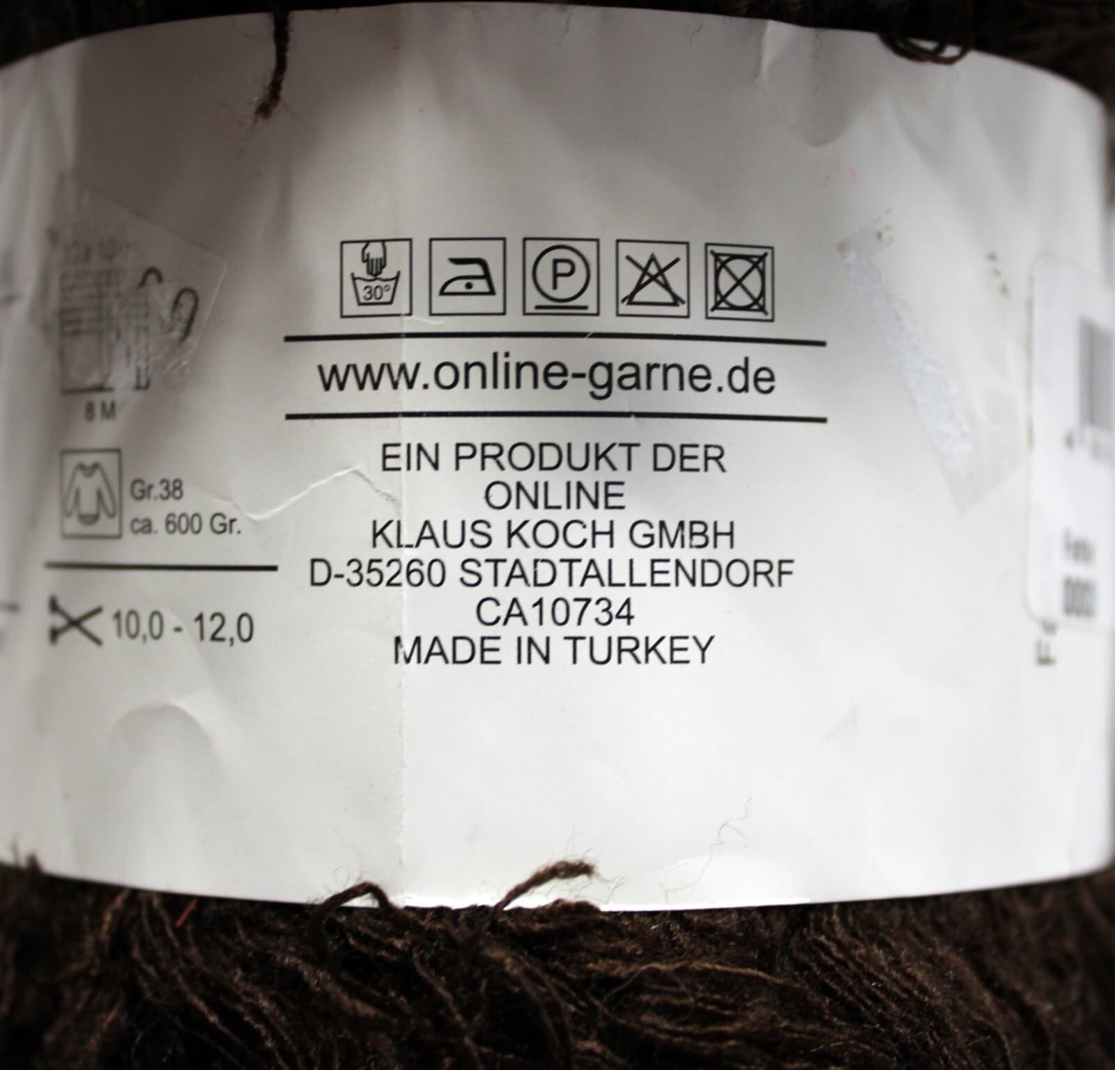 Linie 269 Wildlife Online Yarn Col 003 Brown 94% Acrylic 6% Nylon 100gr 40m - Thumbnail 5
