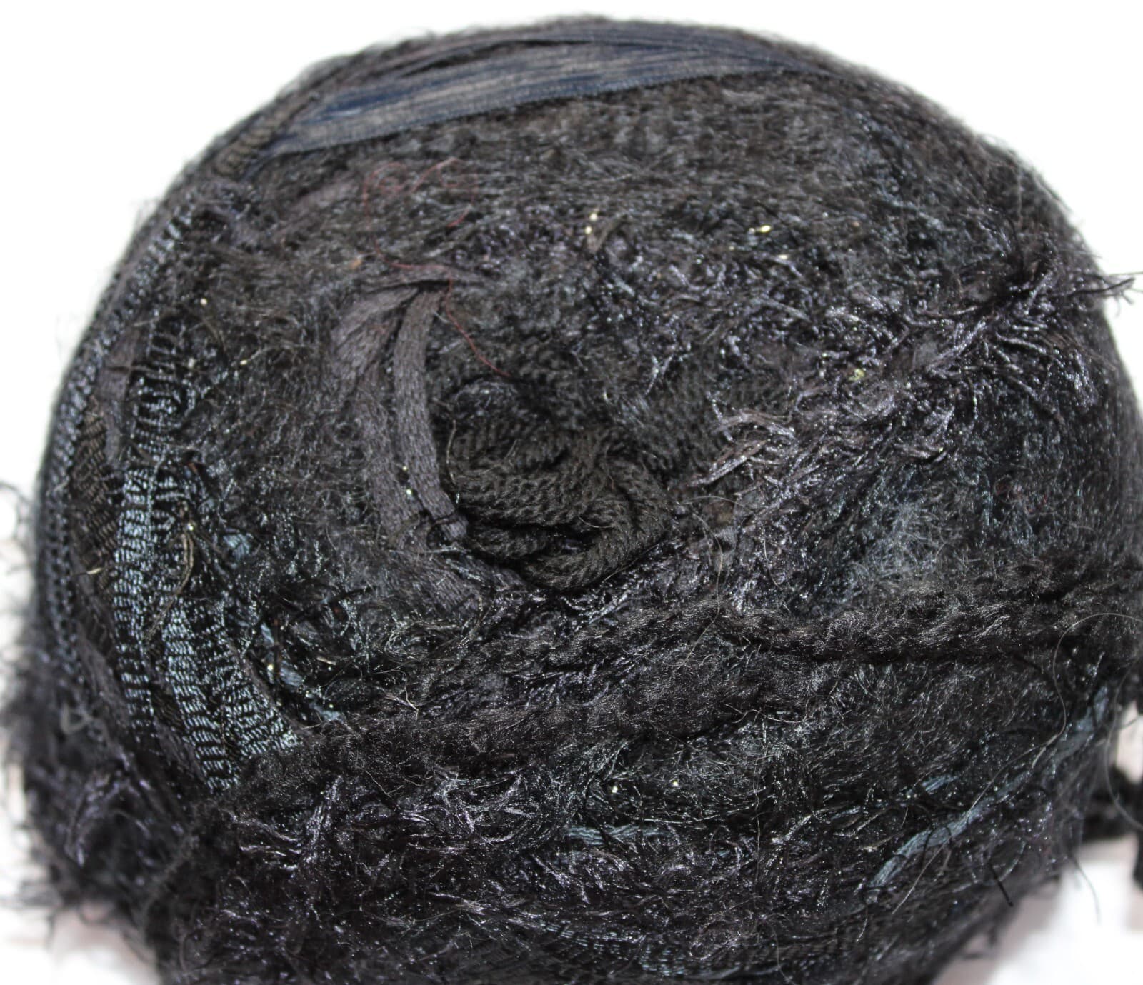 Camelot Designer Yarn Black 31% Nylon 30% Wool 27% Acrylic 10% Mohair 327yd - Thumbnail 2