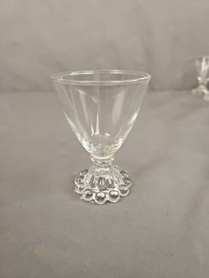 Vintage Anchor Hocking Boopie 4" Cordial Juice Glass set of 6 - 3oz. - Thumbnail 2