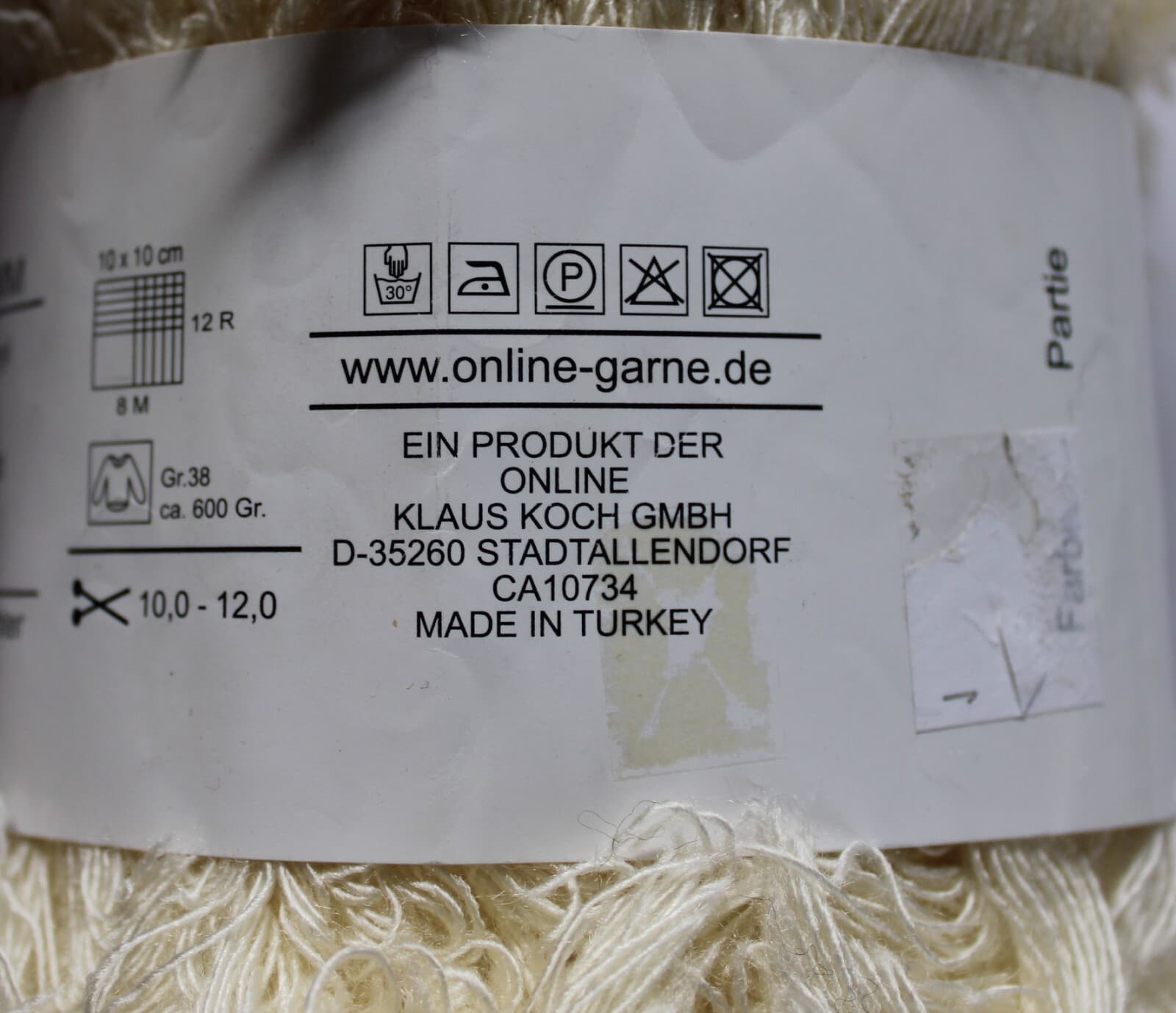 Linie 269 Wildlife Online Yarn Col 023 Cream 94% Acrylic 6% Nylon 100gr 40m - Thumbnail 5