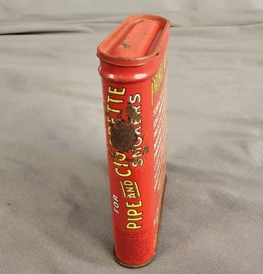 Vintage Prince Albert Tobacco Tin with Lid Process Patented 1907 Empty - Thumbnail 4