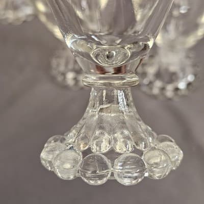 Vintage Anchor Hocking Boopie 4 3/8" Cordial Juice Glass set of 6 - 4oz. - Thumbnail 7
