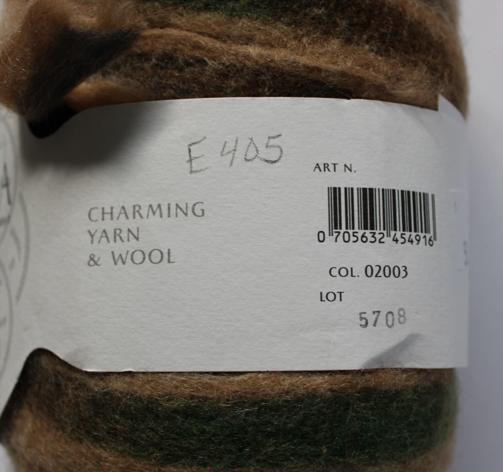 Gedifra Molto Grande 100% Virgin Wool Copper brown with red green 200gr 60m - Thumbnail 2