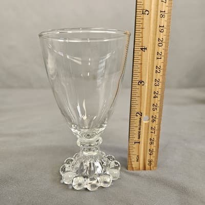 Vintage Anchor Hocking Boopie 4 3/8" Cordial Juice Glass set of 6 - 4oz. - Thumbnail 9
