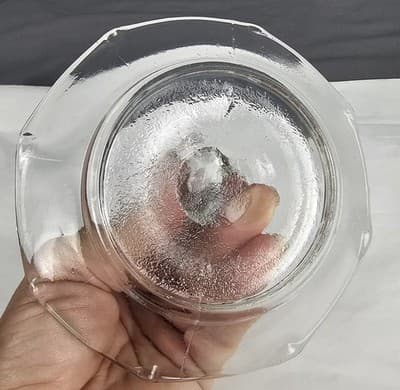 Horse Vanity Dish Glass Ring Holder 5" Diameter Clear - Thumbnail 7