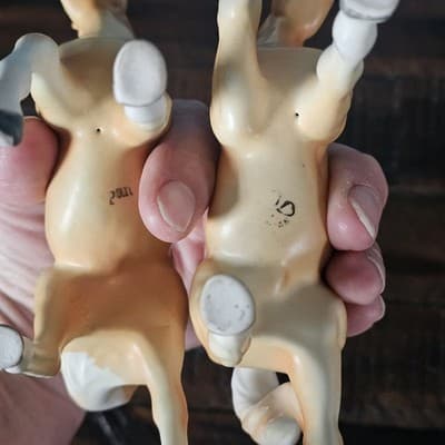 Set of 2 Palomino Horse Pony Foal Figurines Vintage - Thumbnail 10