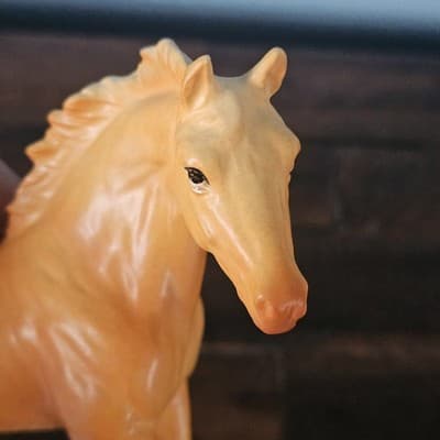 Palomino Butterscotch Horse Foal Pony Figurine Norcrest 6" Tall Vintage - Thumbnail 10